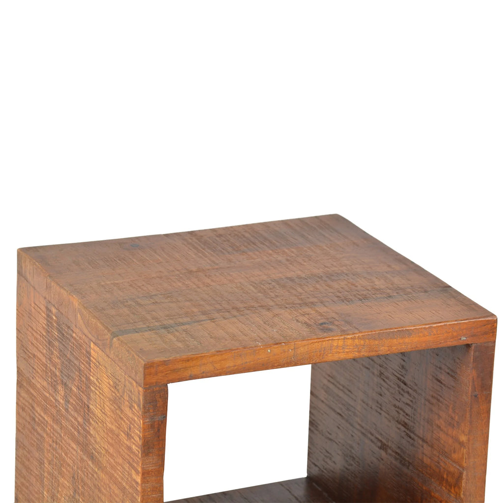 Brown Wooden Nightstand J195849