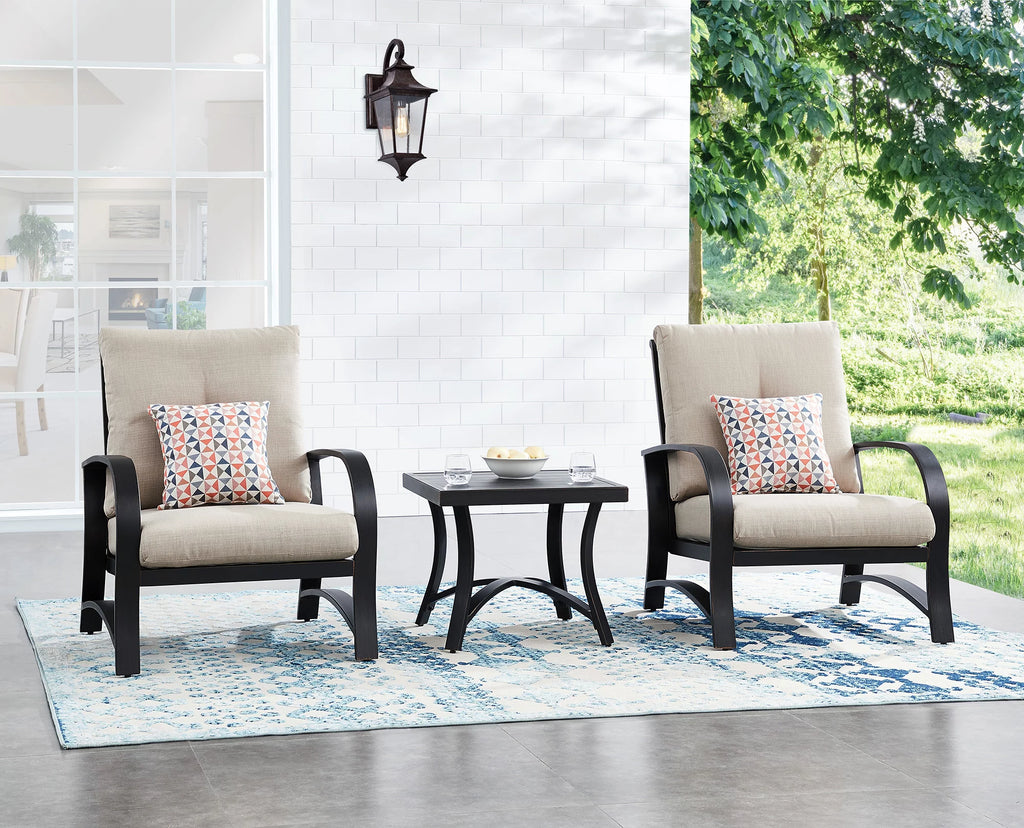 Outdoor Patio Aluminum Square Side Table Z1718