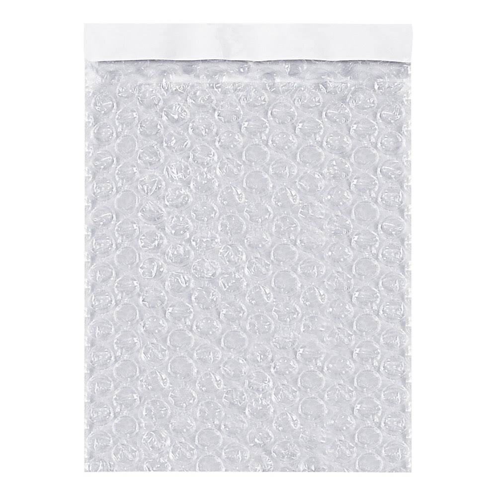 Clear Self-Seal Bubble Pouches, Case of 250 R63742