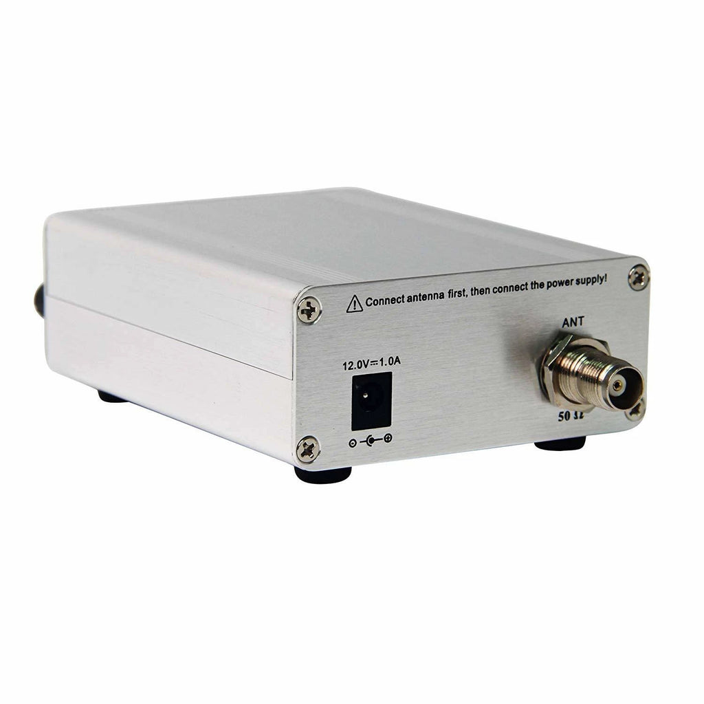 0.5 W Dual Mode FM Transmitter with Antenna Silver G322134