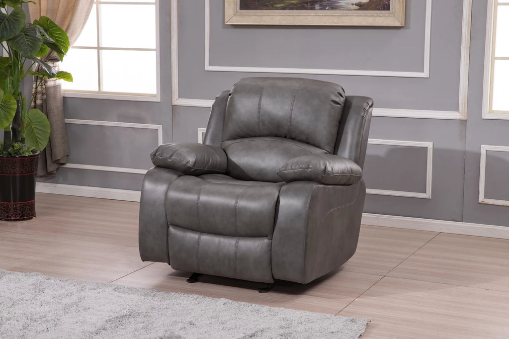 Bonded Leather Reclining Sofa 3 Piece Set D680306