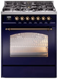 Blue Dual Fuel Natural Gas Range D127