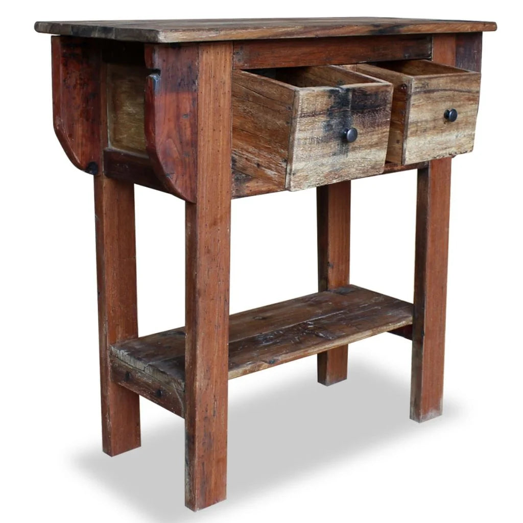 Solid Reclaimed Wood Console Table U300