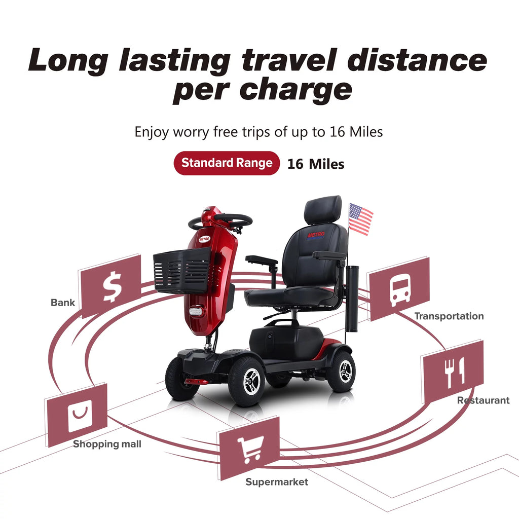 Foldable Mobility Scooter for 300 lbs V996802