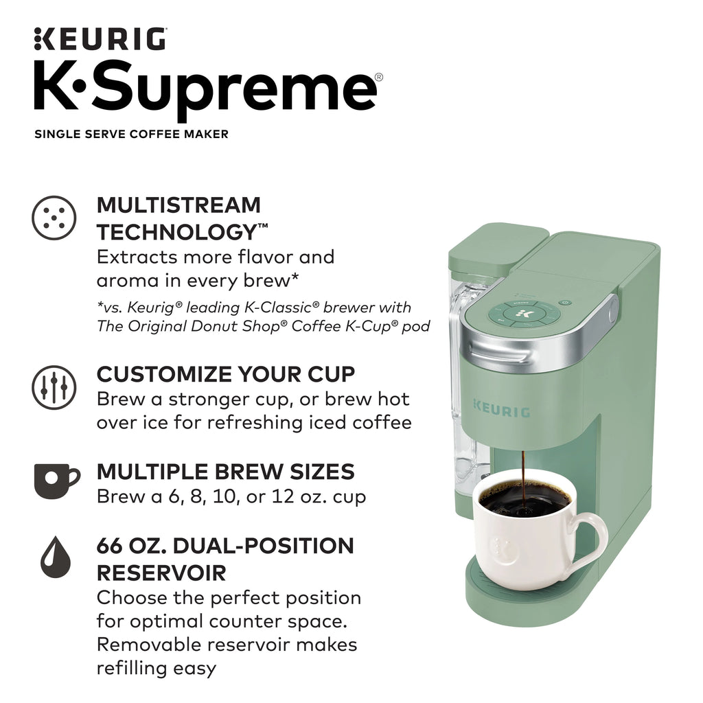Single-Serve K-Cup Pod Coffee Maker, Black Y22683