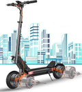 Dual Motor Electric Scooter, 2000W Up to 37 MPH & 50 Miles, 10 Off-Road Tires N283