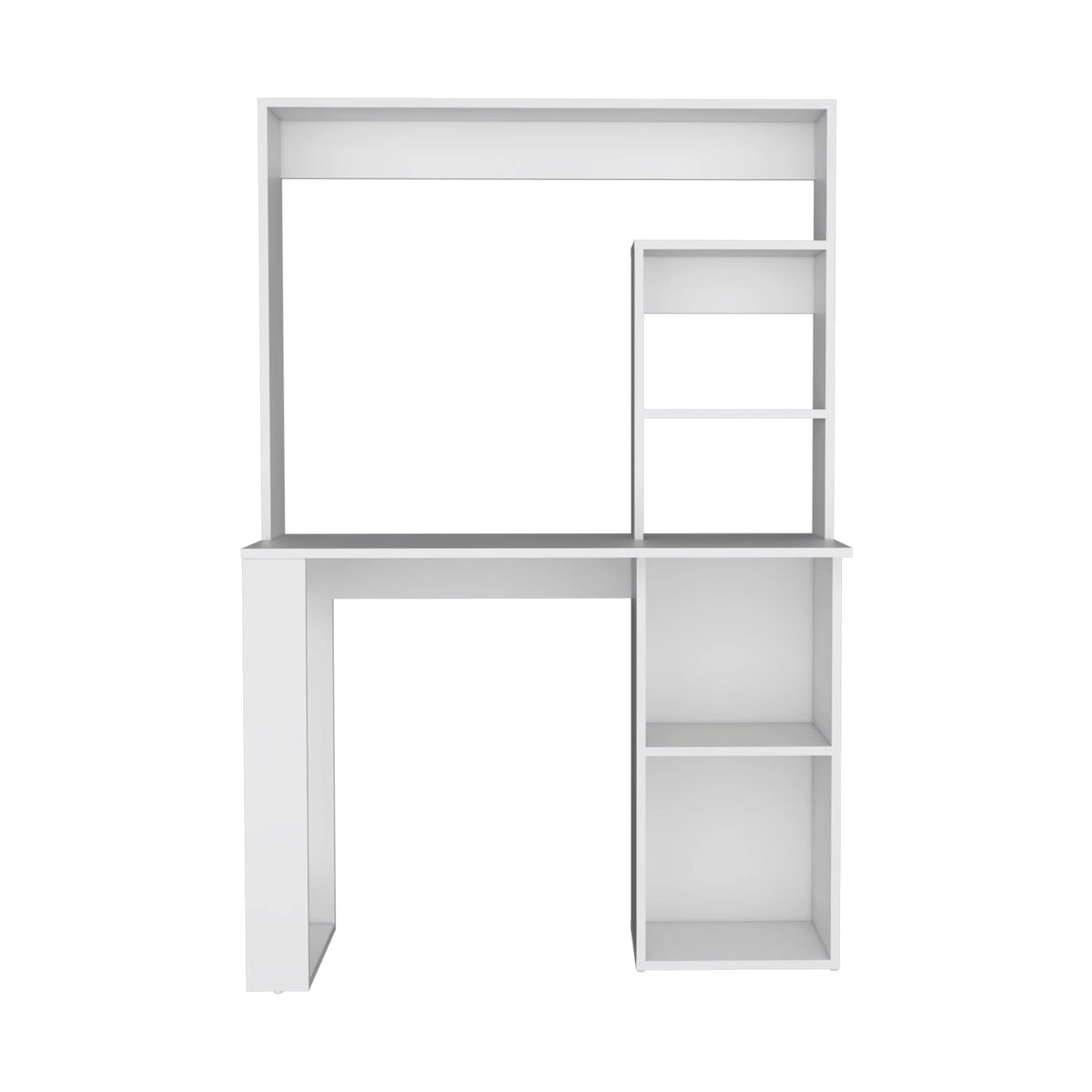 Desk With Hutch and Shelves I7010