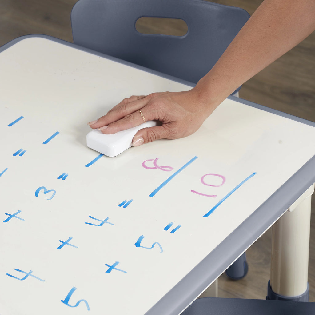 Adjustable Kids Activity Table with 2 Chairs X918485