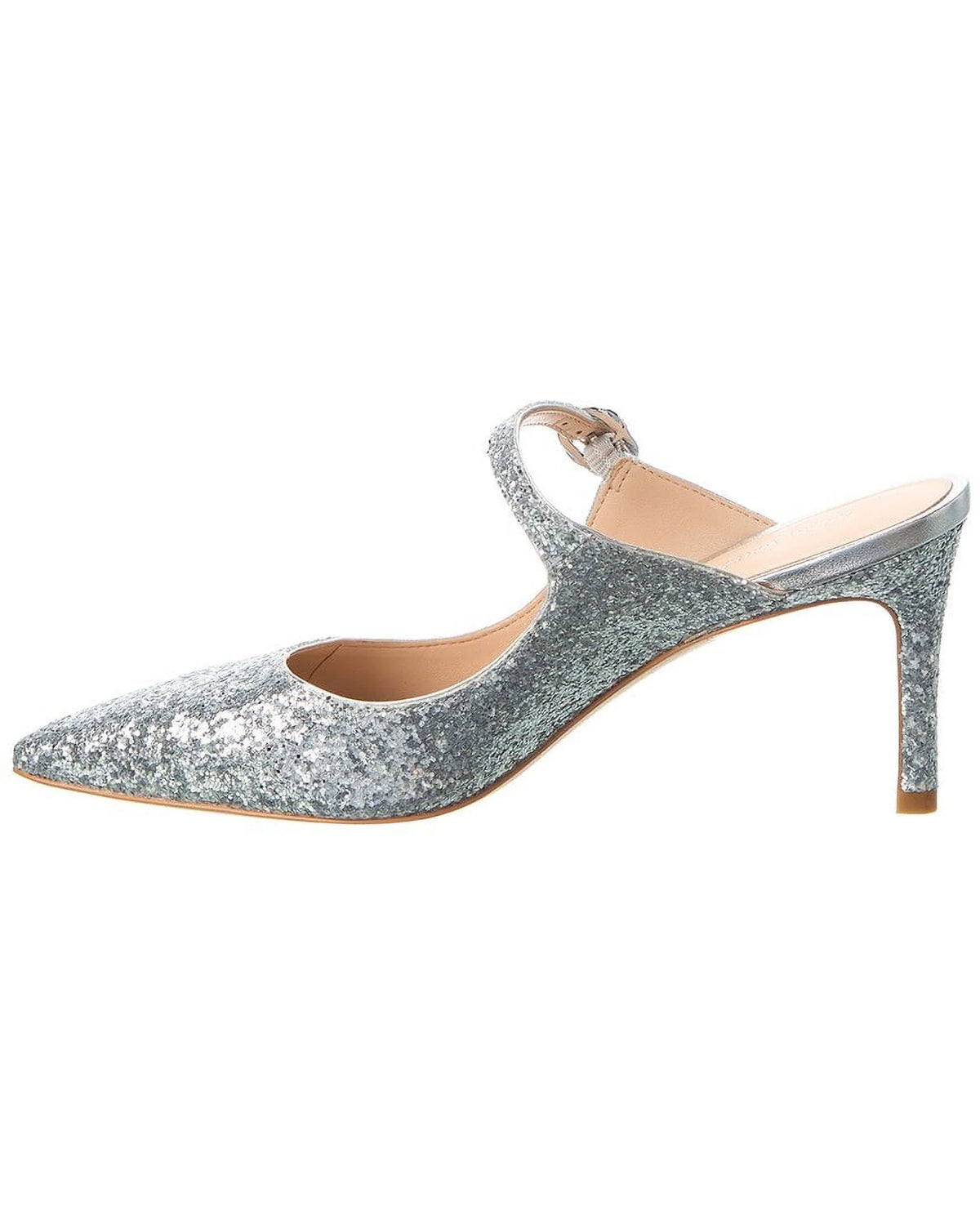 Silver Glitter Mule N57412