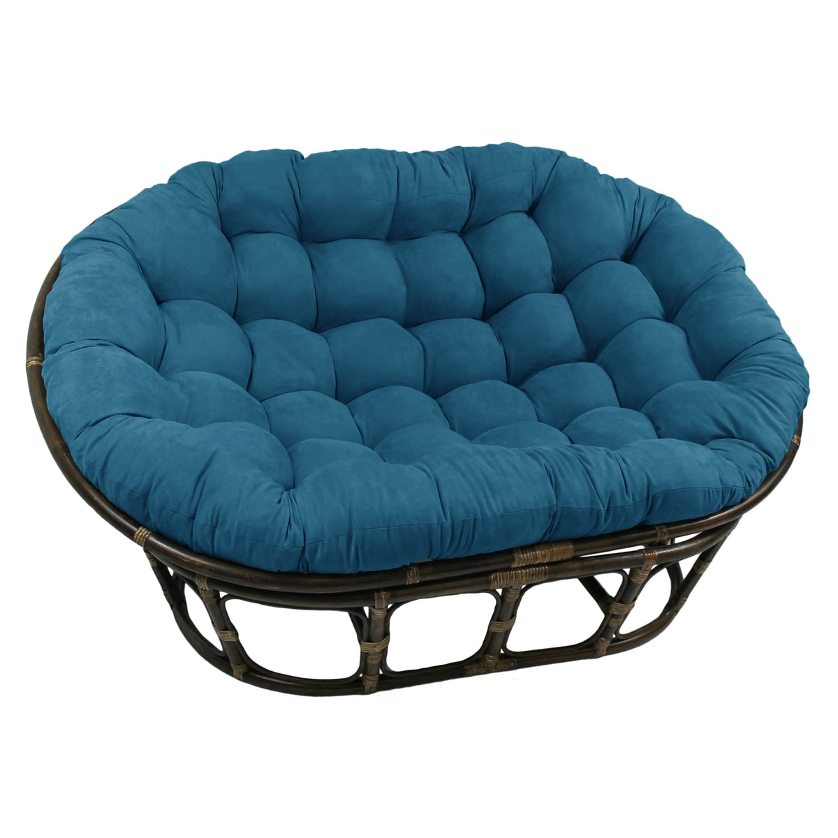 Solid Microsuede Double Papasan Cushion H79308