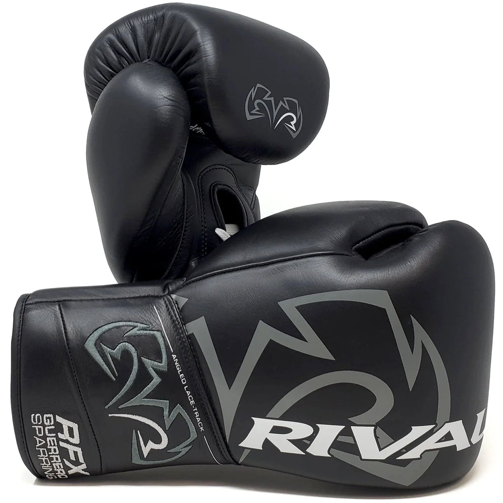 Red 12 oz Lace-Up Sparring Gloves K345507