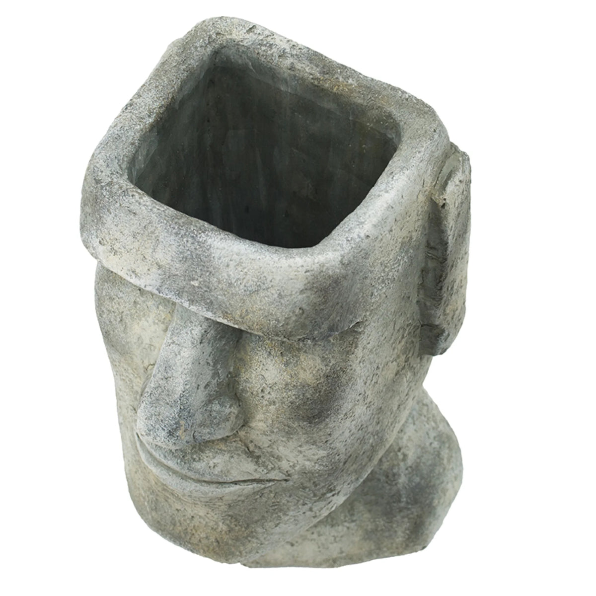 Easter Island Stone Statue Planter F94417