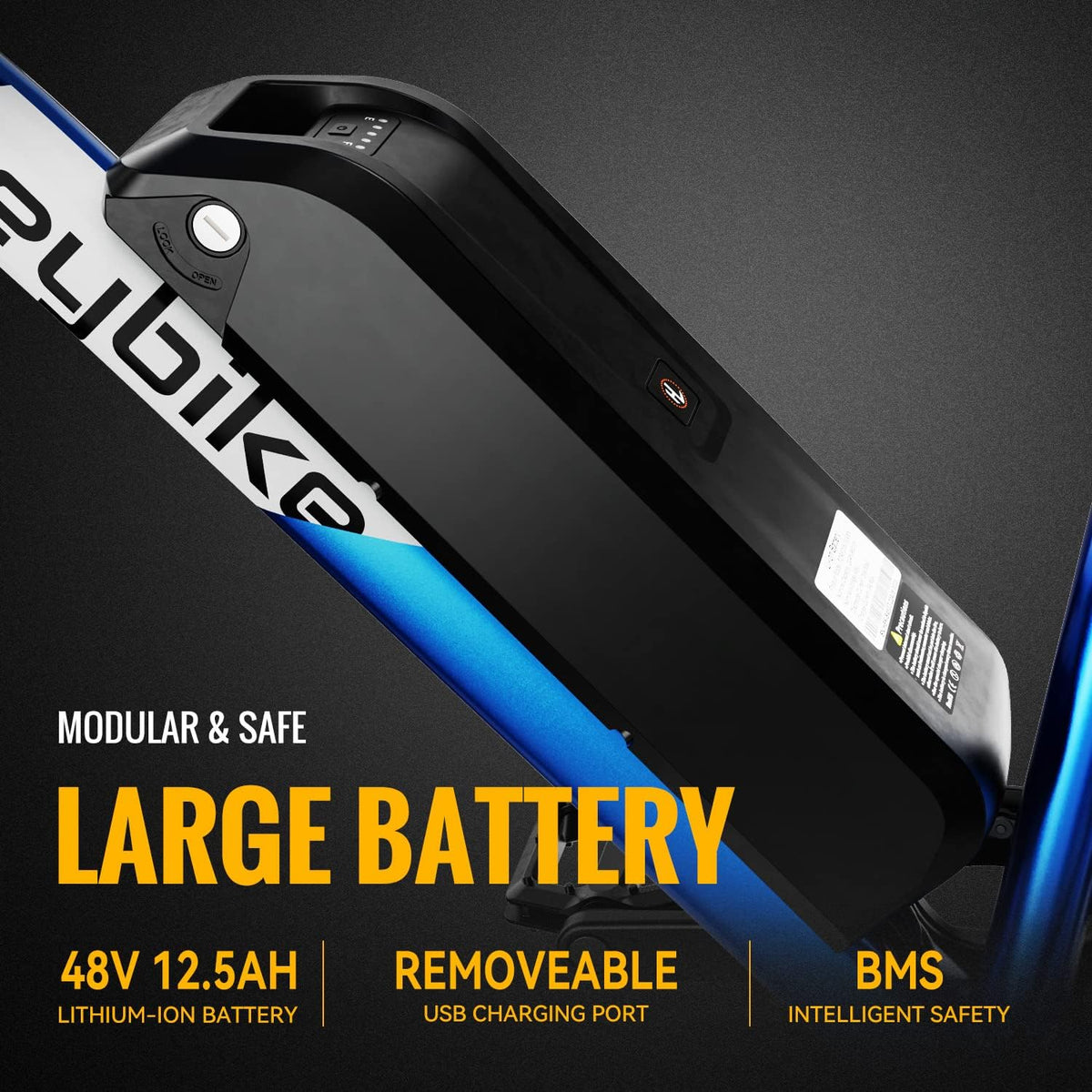 500W Motor 48V 12.5AH Battery 27.5 Electric Mountain Bike D573826