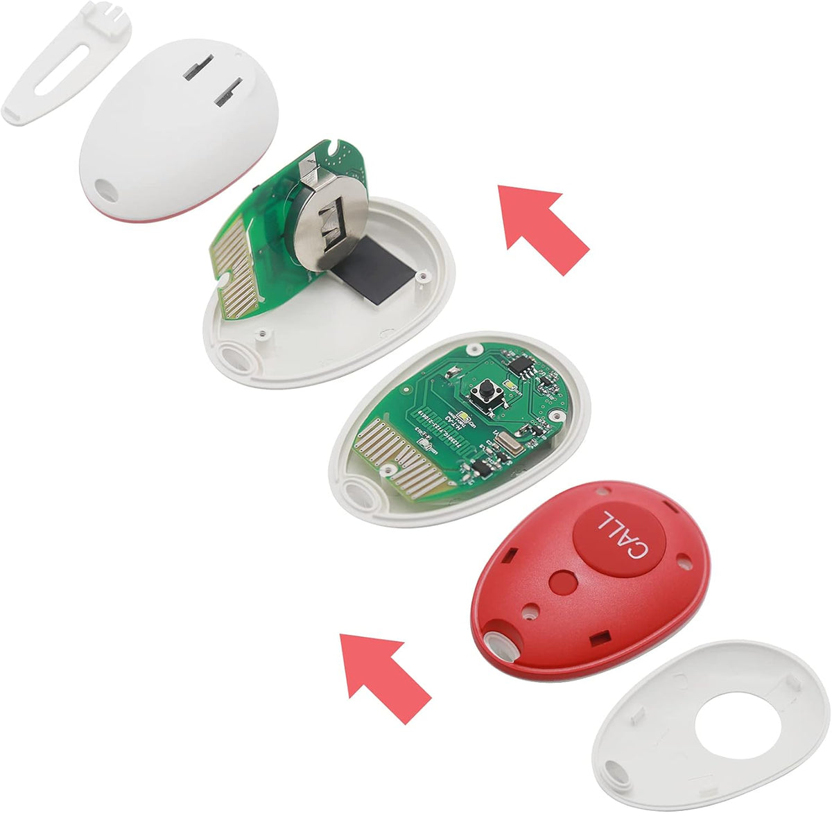Caregiver Pager Call Button Emergency Alert System V242