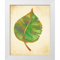 White Modern Wood Framed Art Print R514
