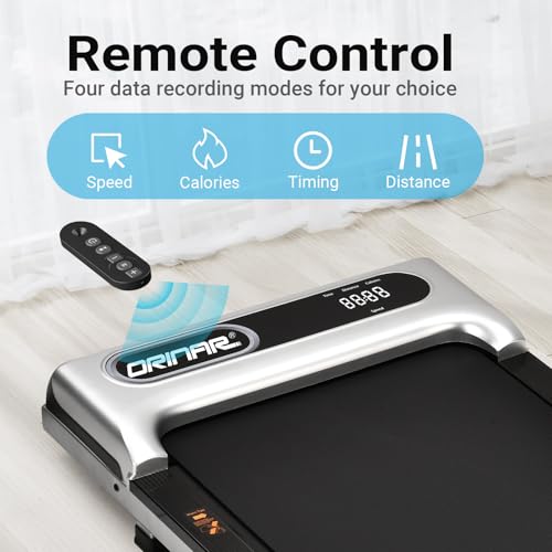 2.5 HP Portable Treadmill with Remote Control A577844