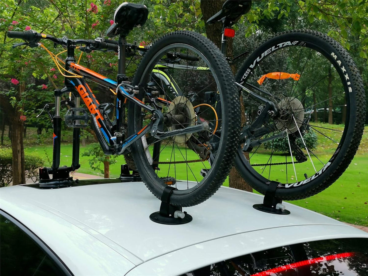 Vacuum Suction Cup Aluminium Alloy Bike Rack M1408