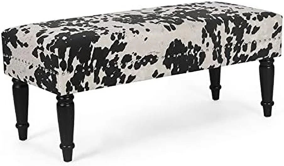 Upholstered Bench with Rivet K101028