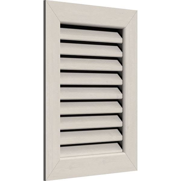 28 inch Vertical Gable Vent, Primed Smooth Western Red Cedar P908974