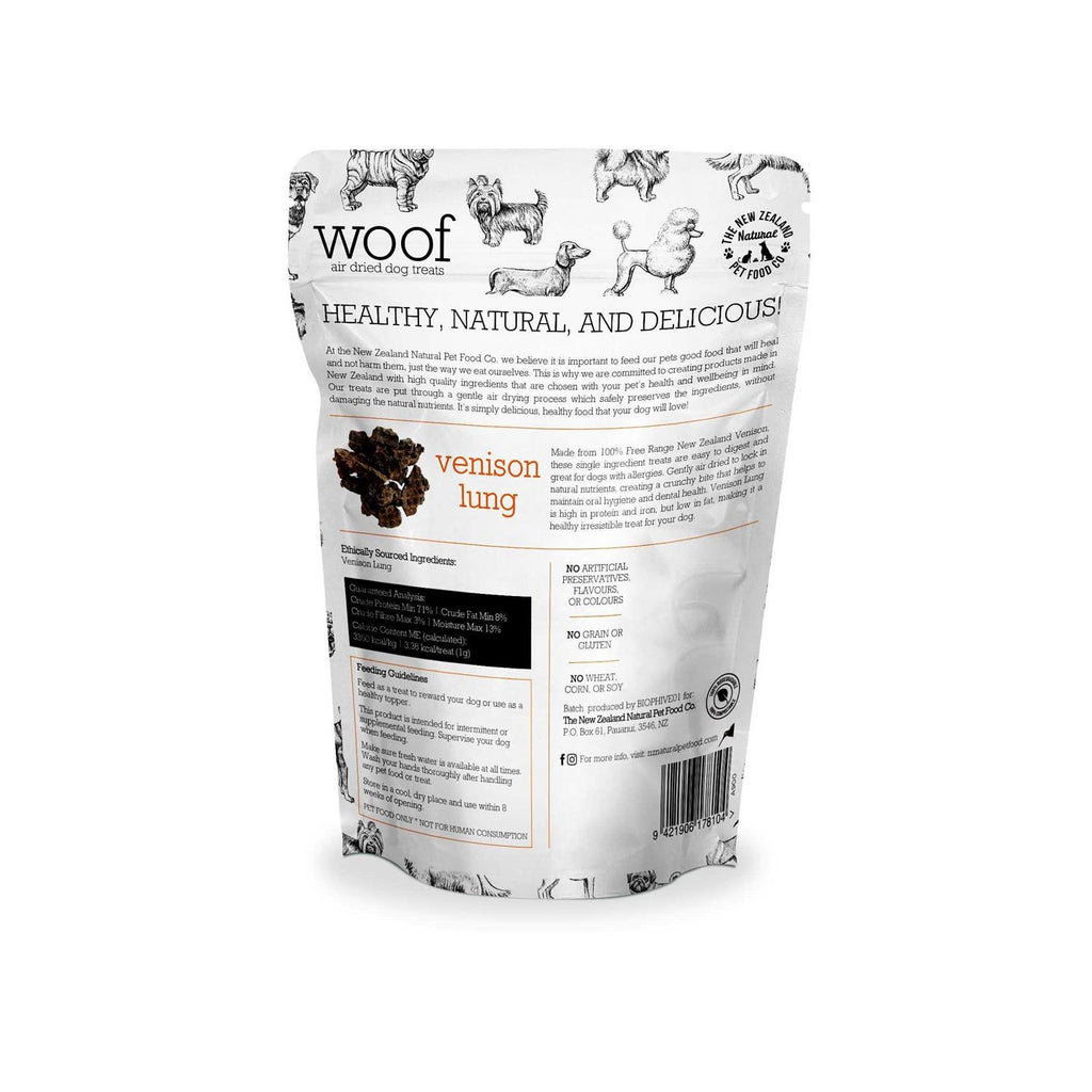 Air Dried Venison Lung Dog Treat F78311