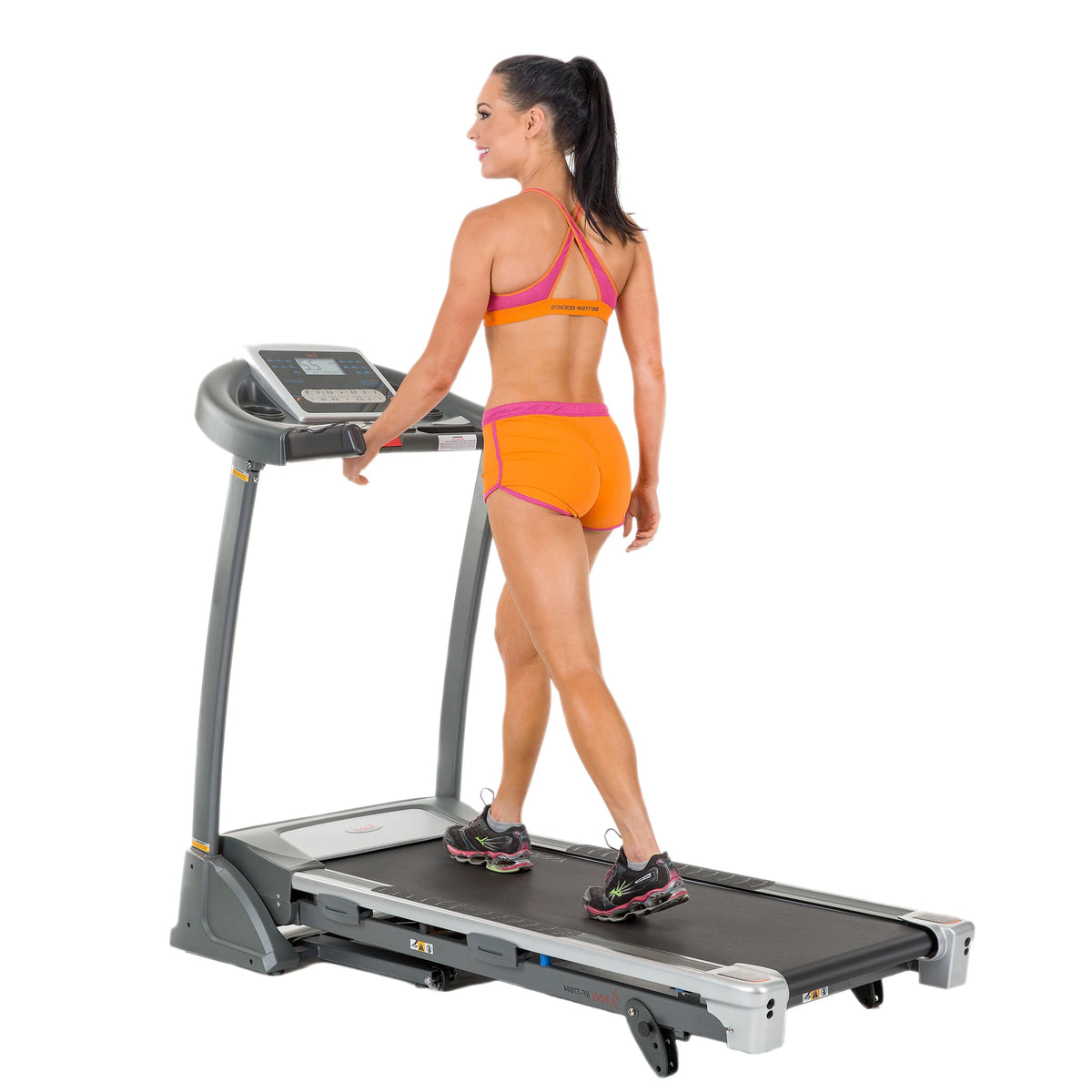 Foldable Electric Treadmill with Manual Incline U2664