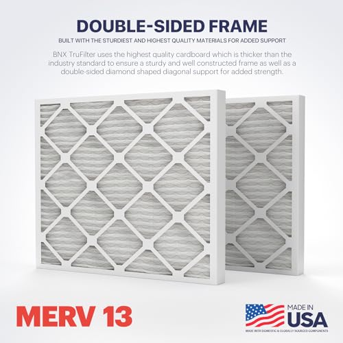 16x25x1 MERV 13 Pleated Air Filter 4-Pack R99874