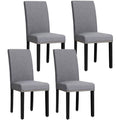 Set of 4 Linen Upholstered Dining N73432