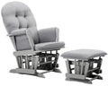 Windsor Glider and Ottoman, Natural w/ Beige Cushion U648908