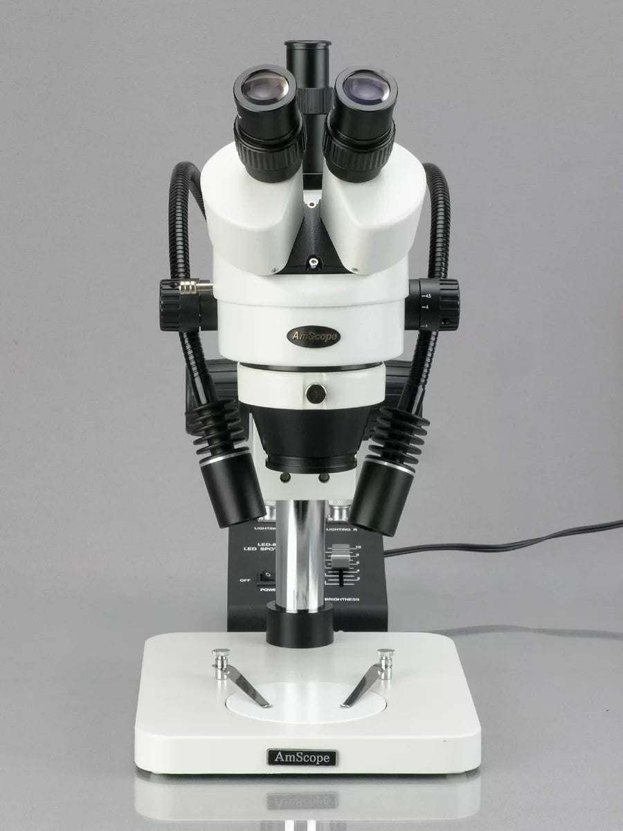 3.5-225X Zoom Stereo Microscope with LED Lights and USB Digital Camera H730000