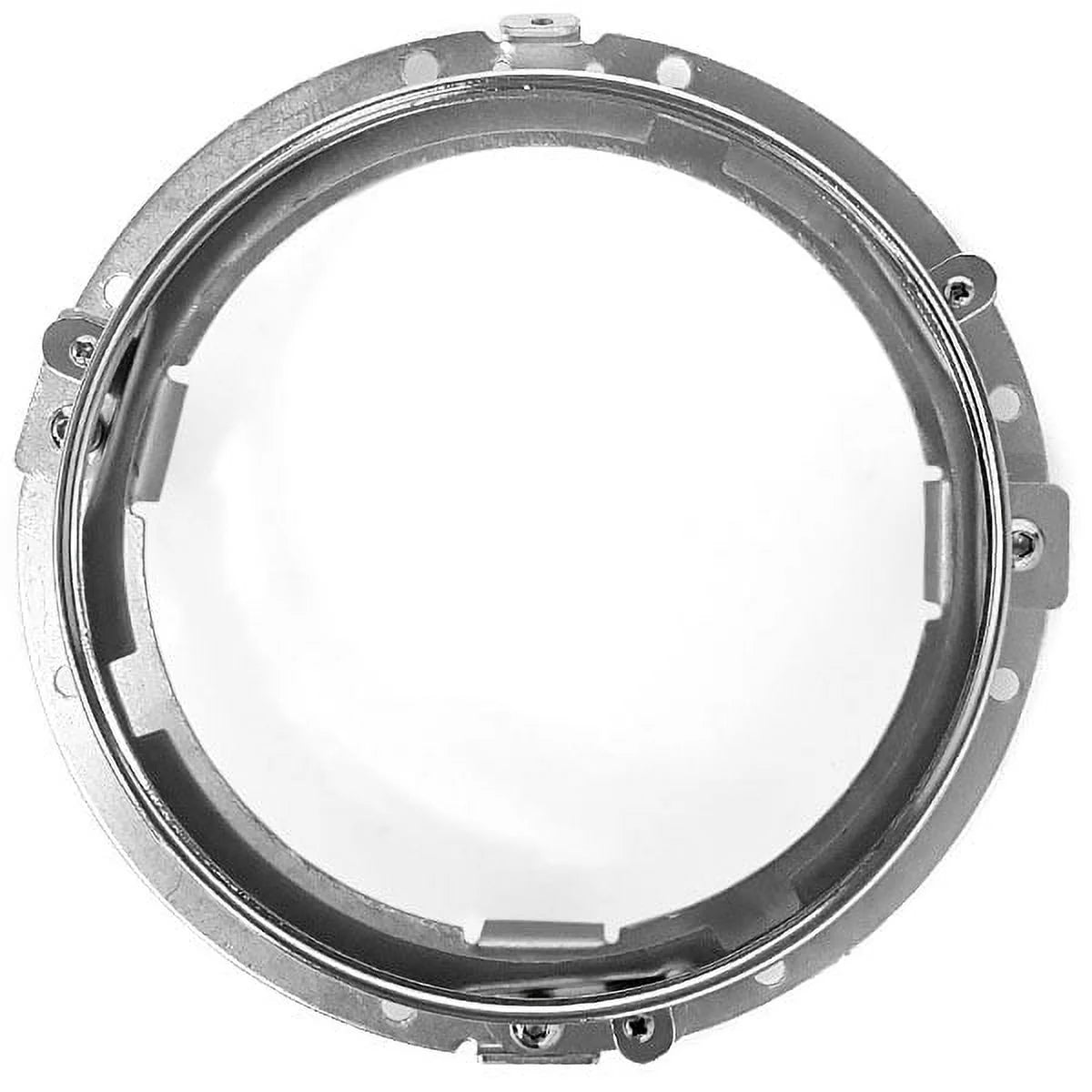 Chrome 7" LED Headlight Mounting Ring Trim Bracket Y5757