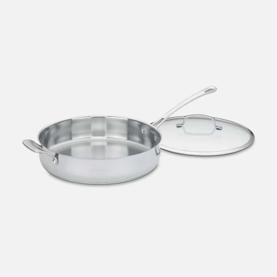 5qt Stainless Steel Sauté Pan S4136
