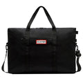Black Nylon Weekender Bag X6925