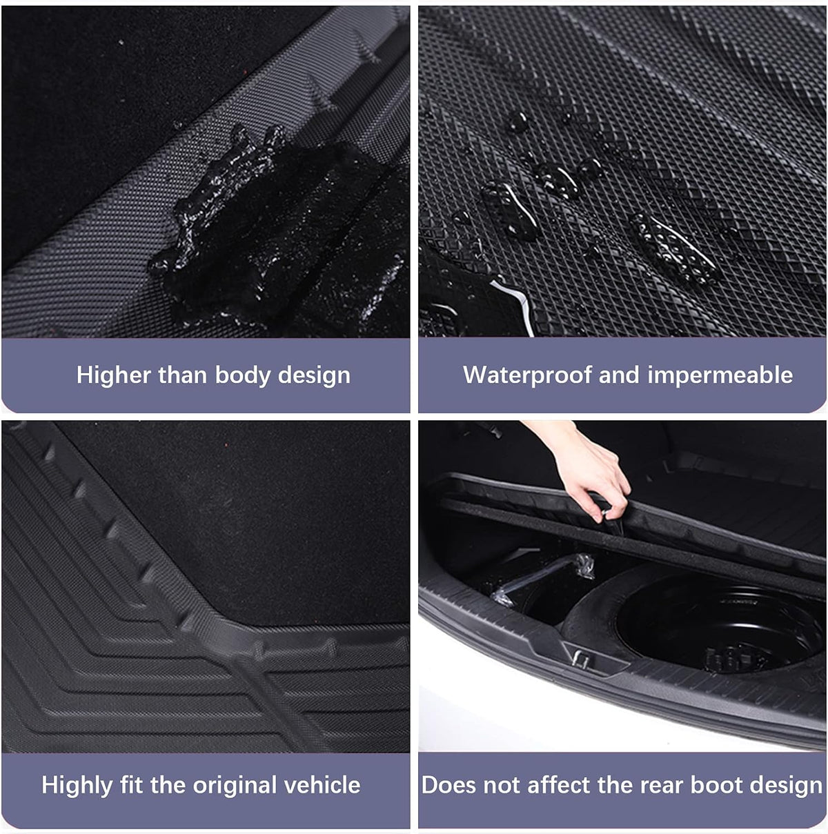 Black TPO All Weather Cargo Liner G908276