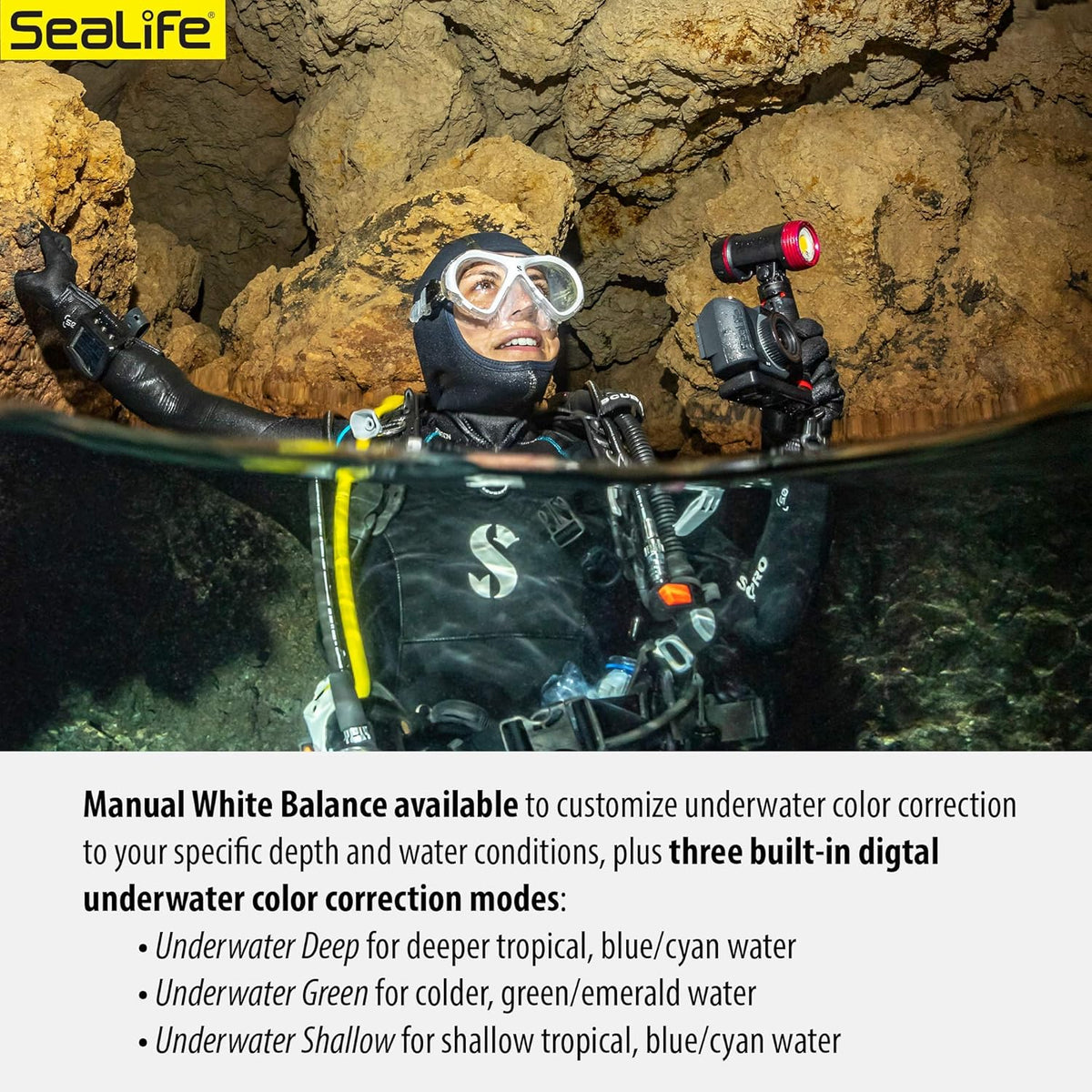 Underwater Camera & Dual Light Set J464908