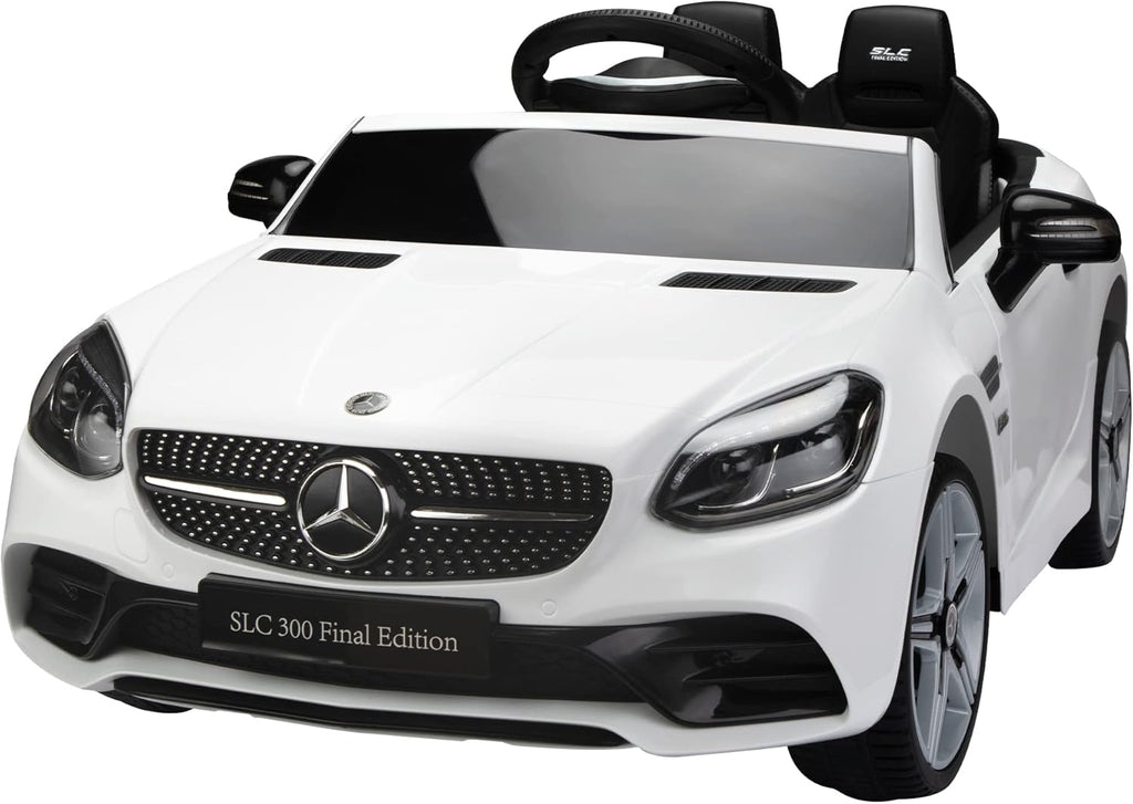 12V Kids Ride On Car with LED Lights, Black P8266