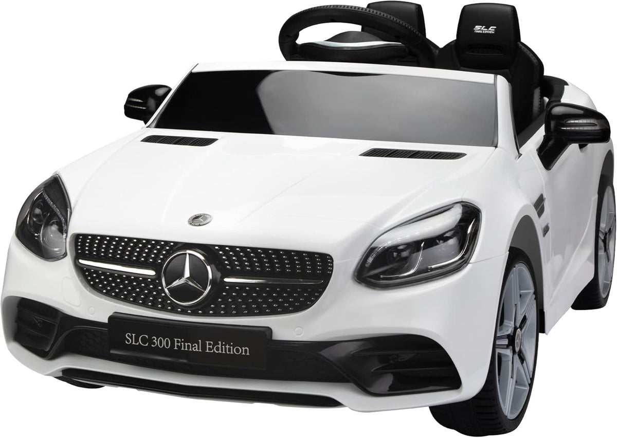 12V Kids Ride On Car with LED Lights, Black P8266