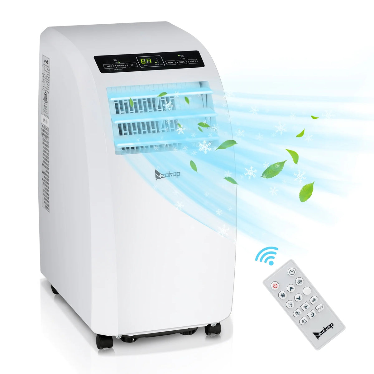 White Portable Air Conditioner Z7124