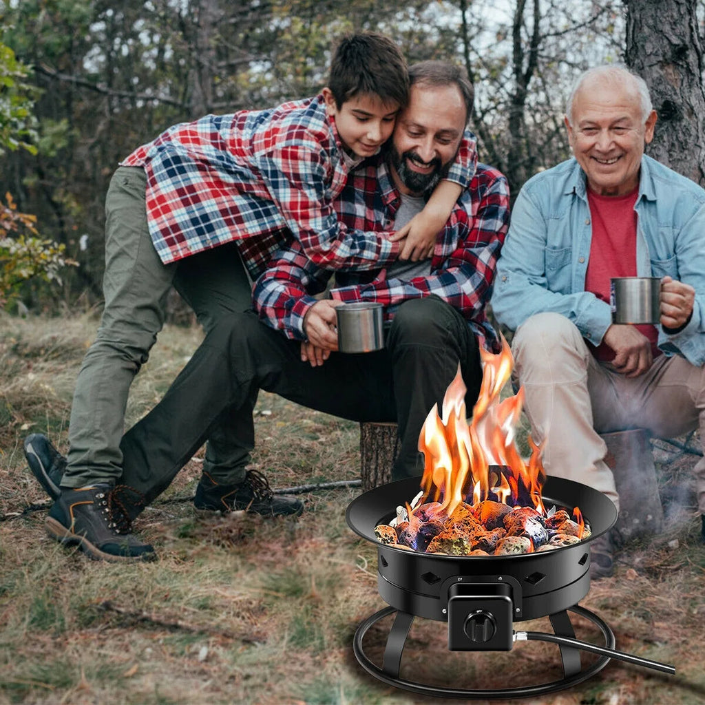 Portable Propane Fire Pit V9655