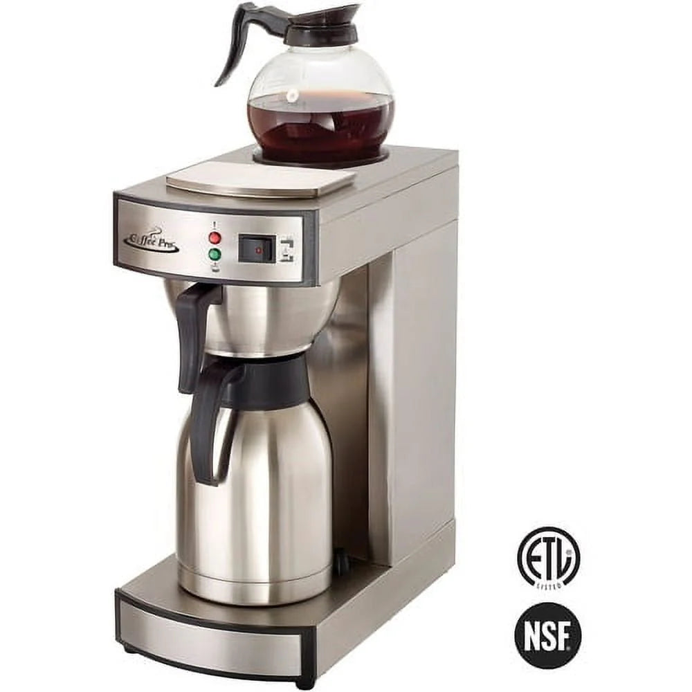 Commercial Coffeemaker 2.32 quart Stainless Steel N862797