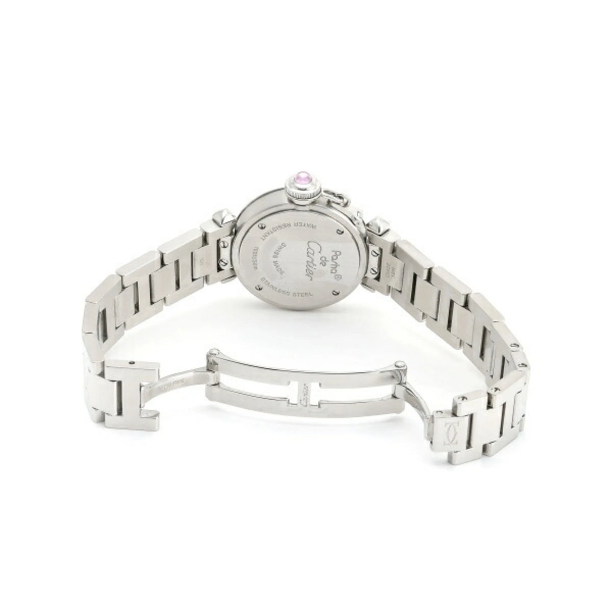 Pre-Owned Pink Dial Watch C3236