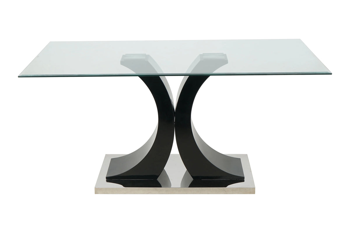 Glass Table Set of 1 U8795