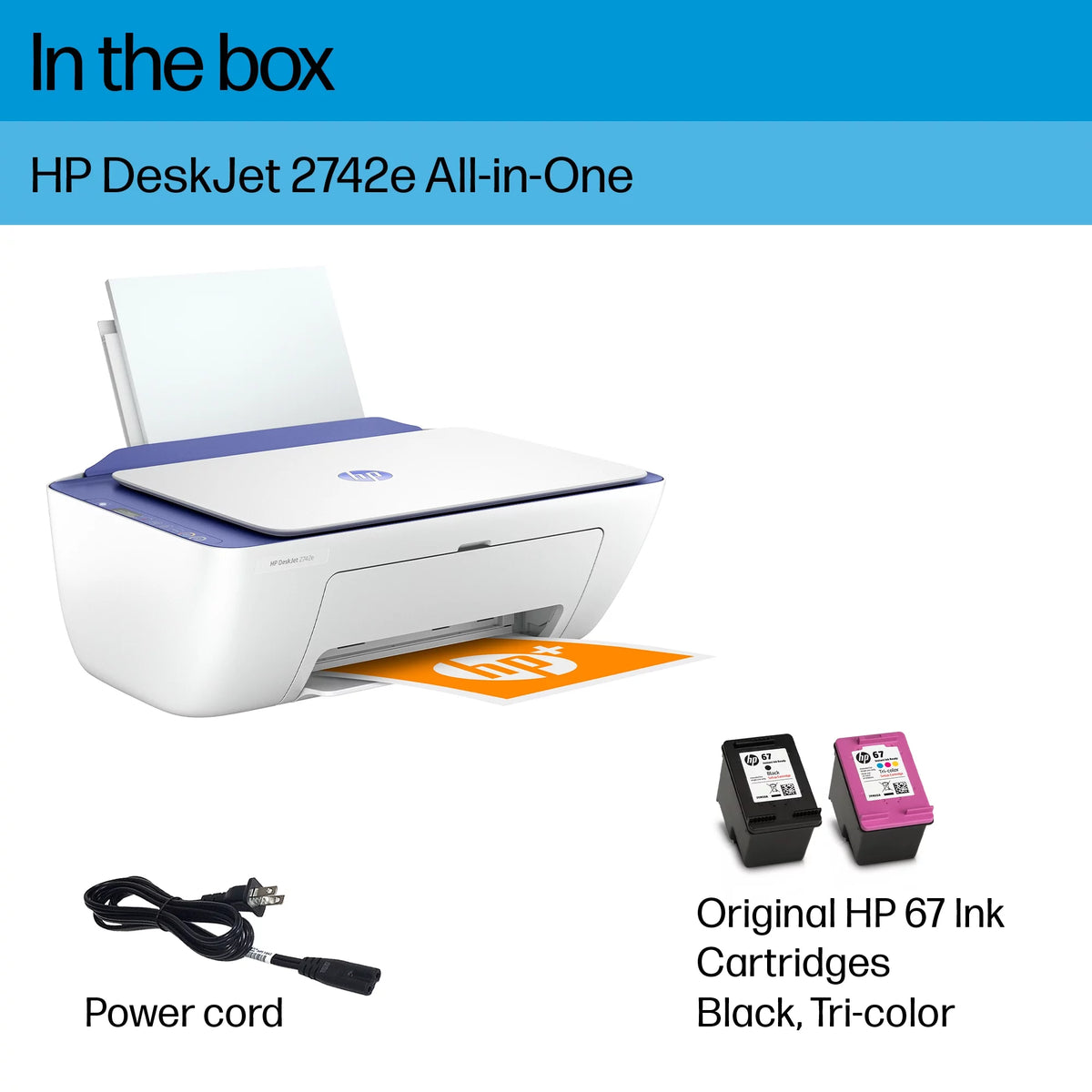 Wireless Color All-in-One Inkjet Printer H61257