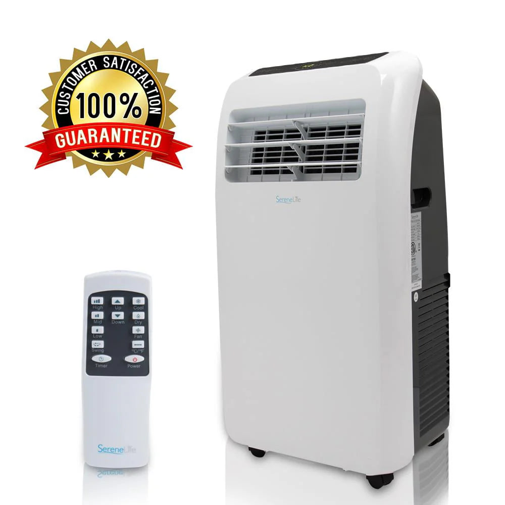 Portable Air Conditioner with Built-in Dehumidifier & Fan Modes, 10,000 BTU J616