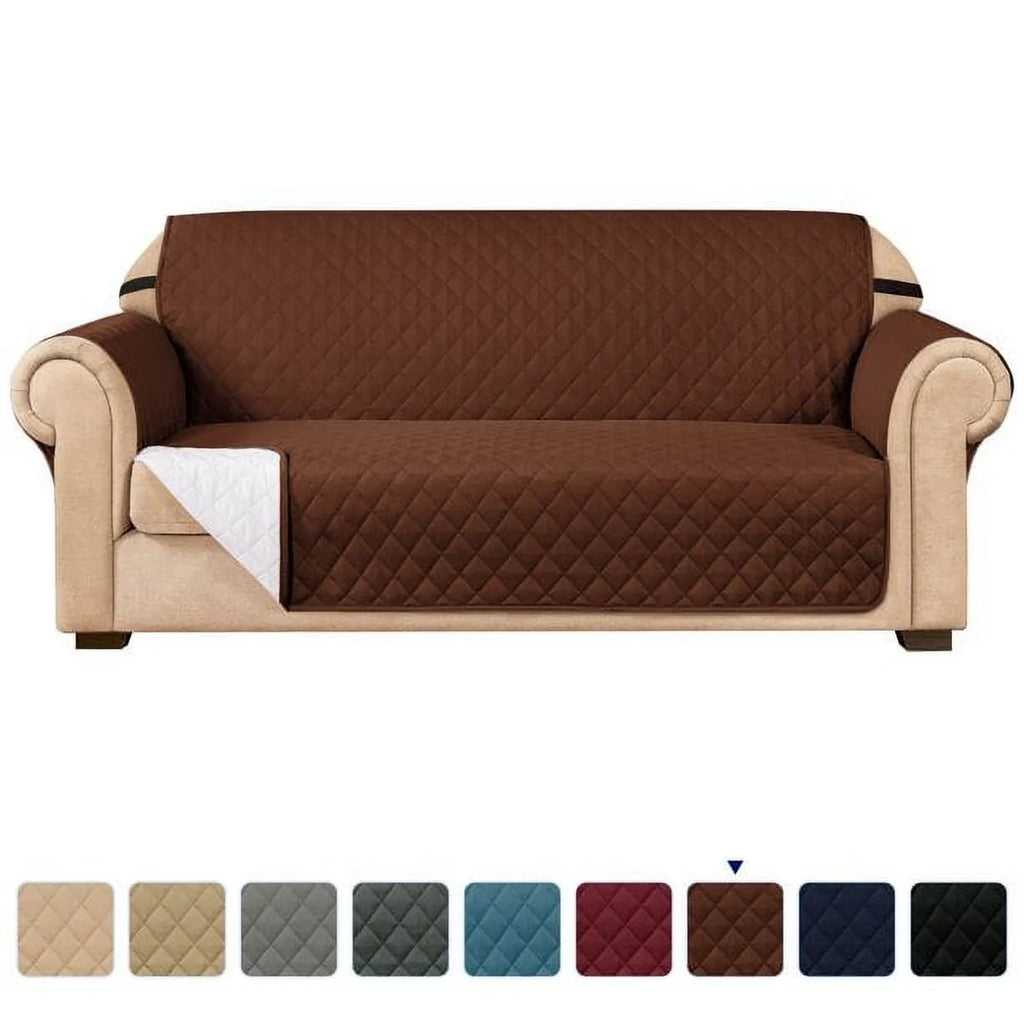 Reversible Quilted Sofa Cover L4330