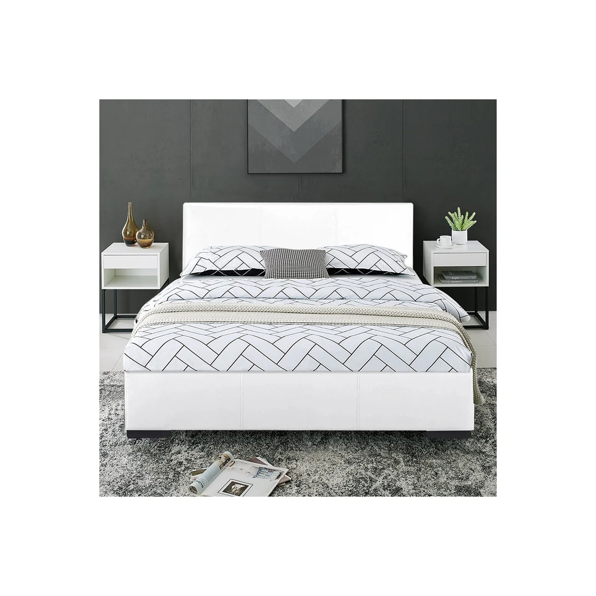 White King Platform Bed R376