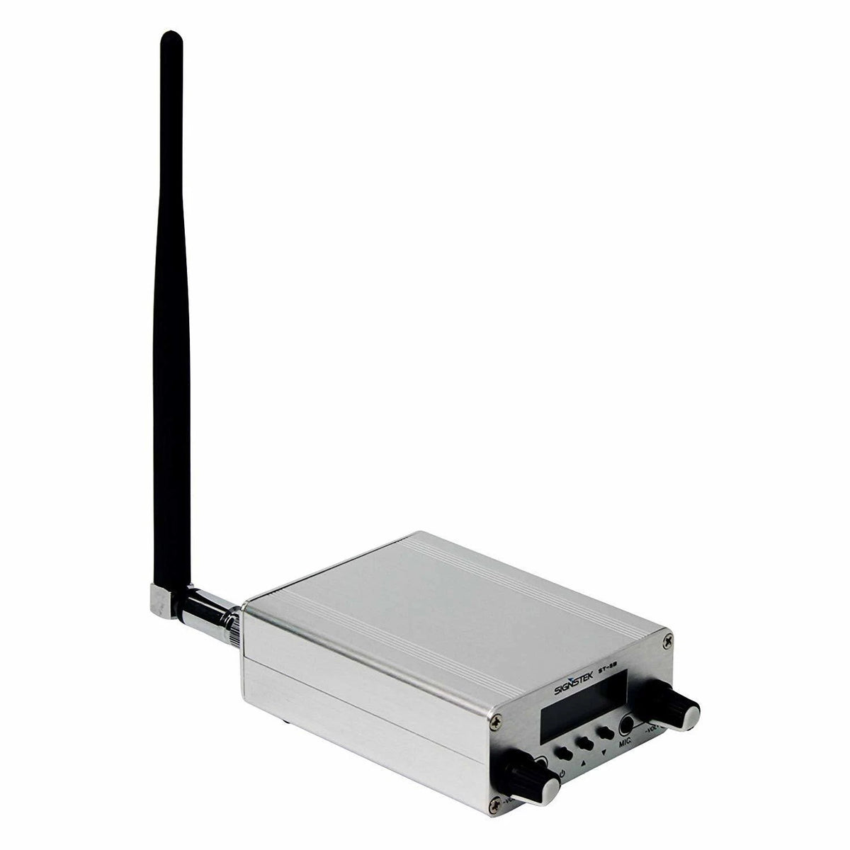 0.5 W Dual Mode FM Transmitter with Antenna Silver G322134