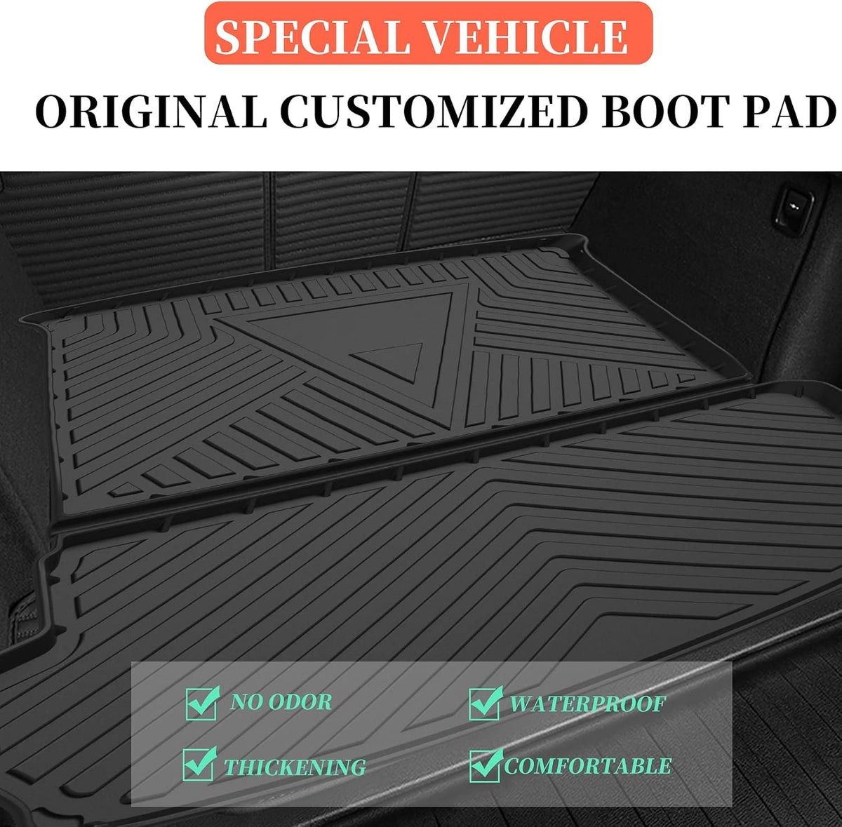 Black TPO All Weather Cargo Liner G908276
