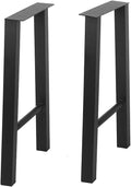 Black Metal Furniture Legs 28” 2 Pcs L575196