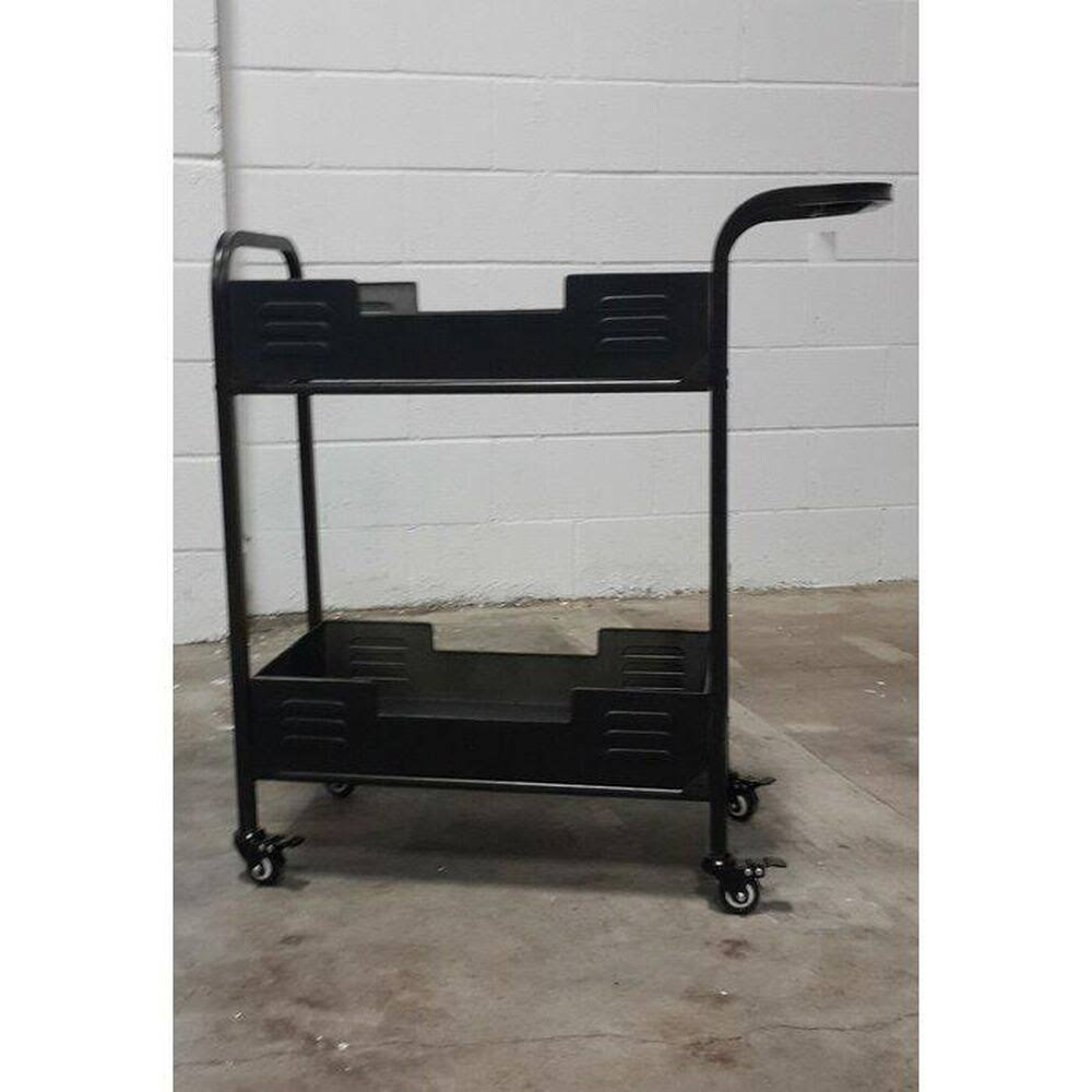 Industrial Metal Bar Cart D913788