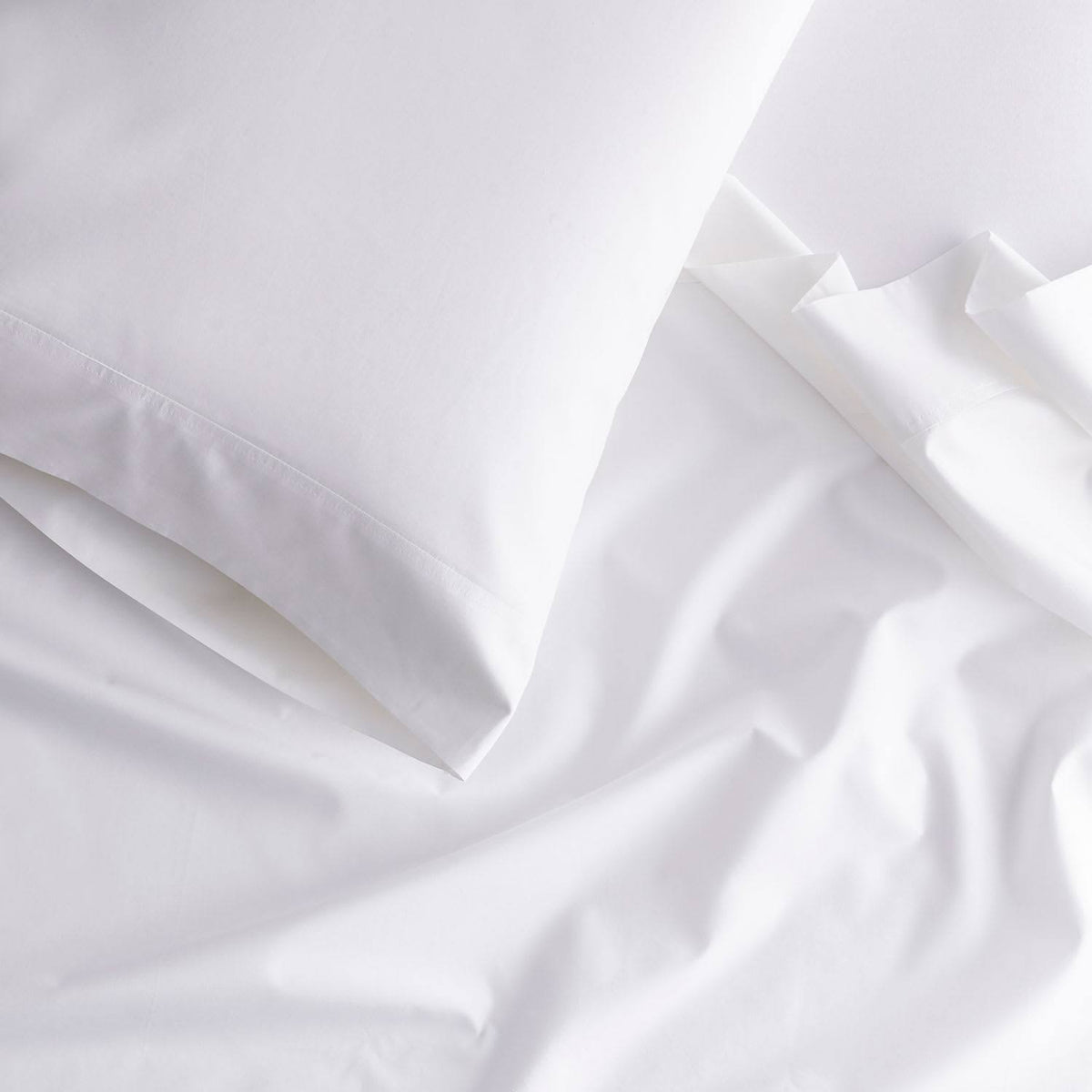 White King Supima Cotton Percale Flat Sheet T91888